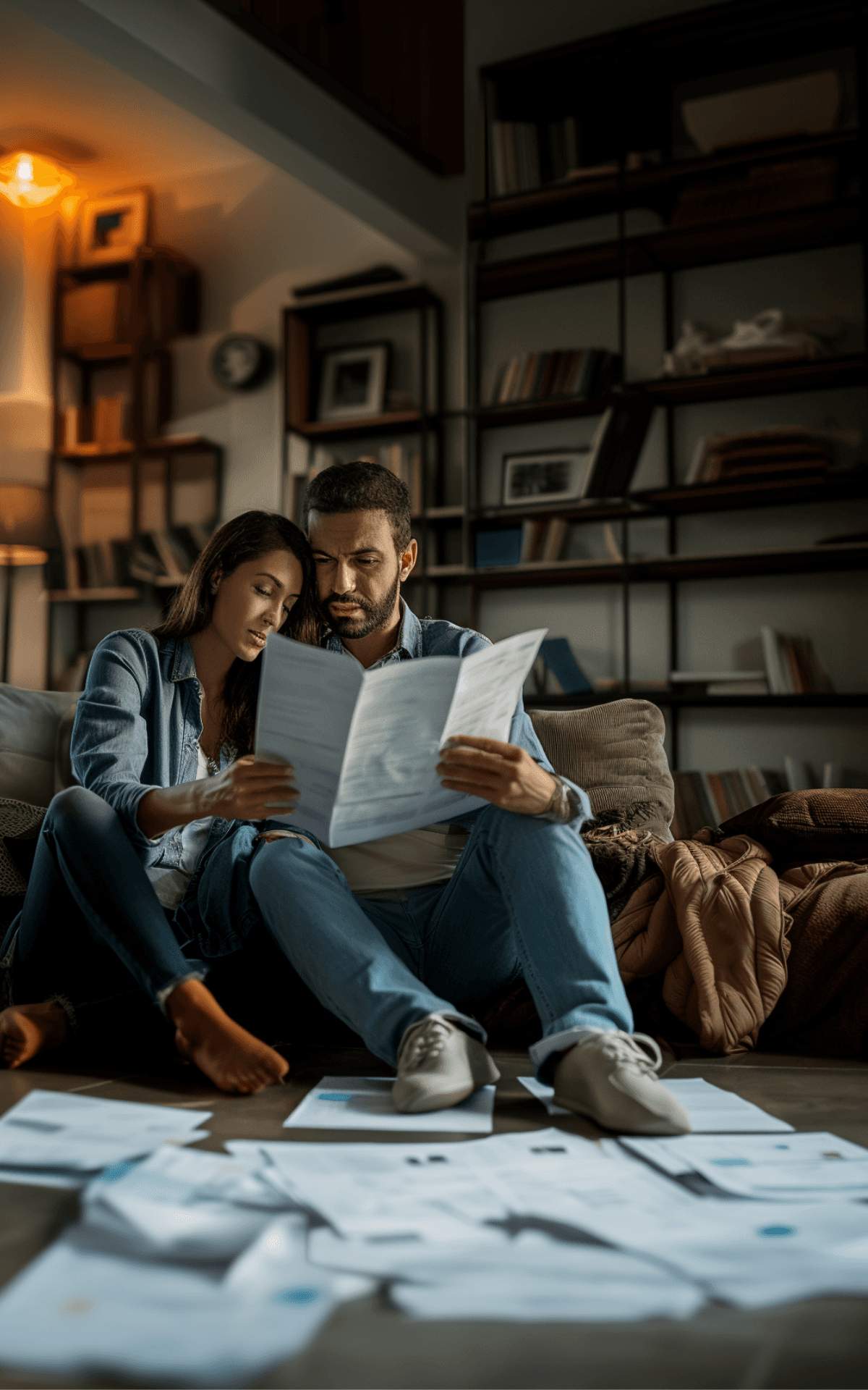 Vista aérea de construcción